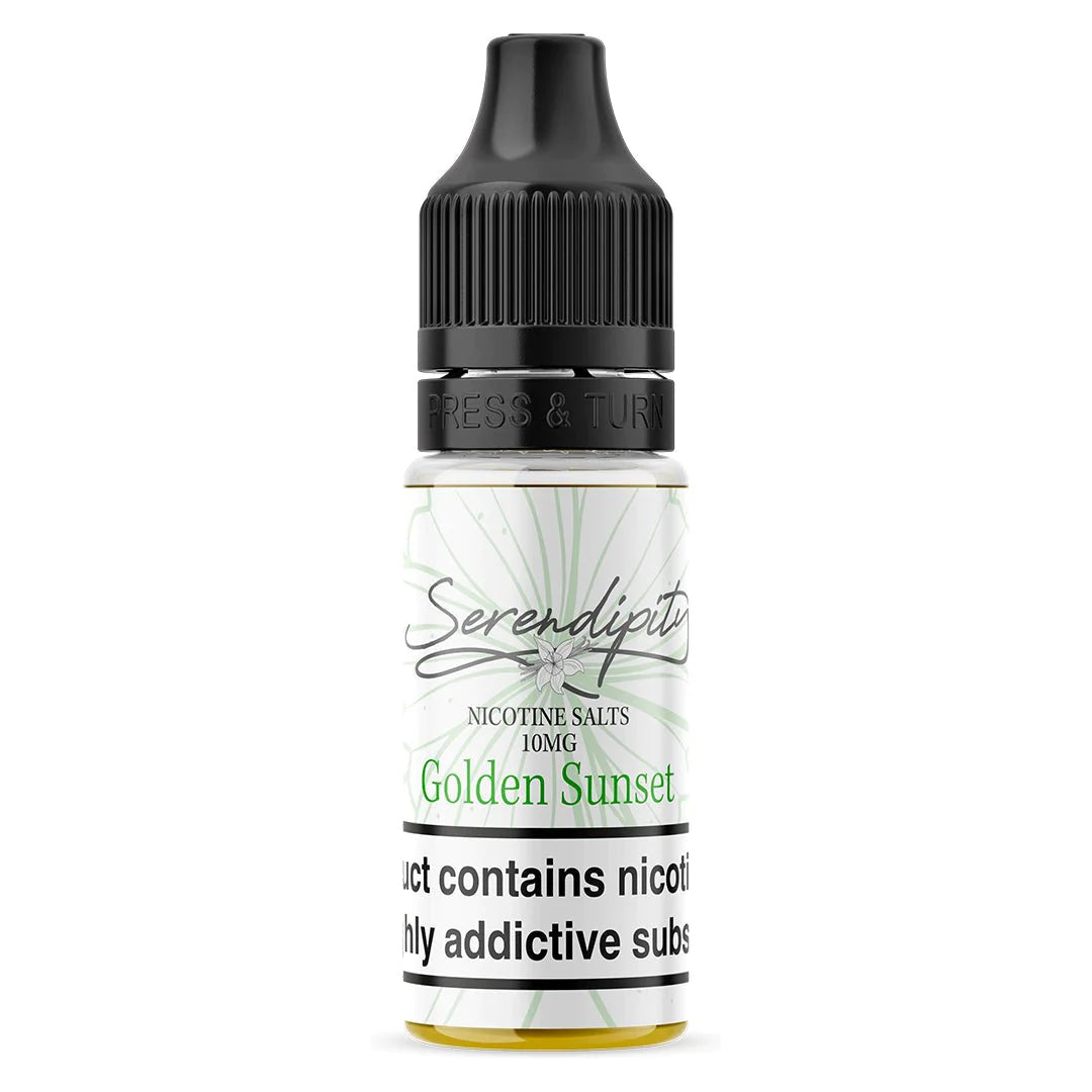 Golden Sunset 10ml Nic Salt E-liquid By Wick Liquor Serendipity