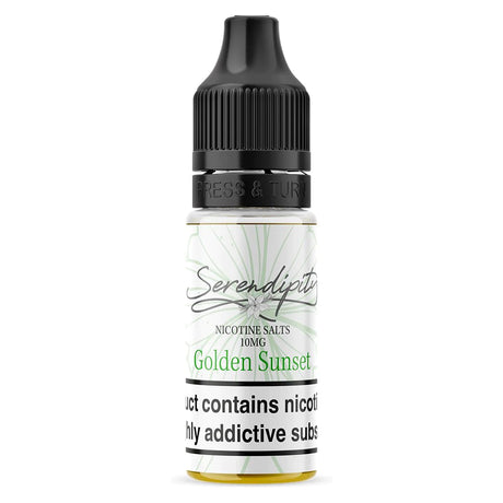 Golden Sunset 10ml Nic Salt E-liquid By Wick Liquor Serendipity