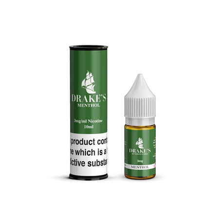Menthol Virginia Tobacco E-liquid 10ml Drake's E-Liquid
